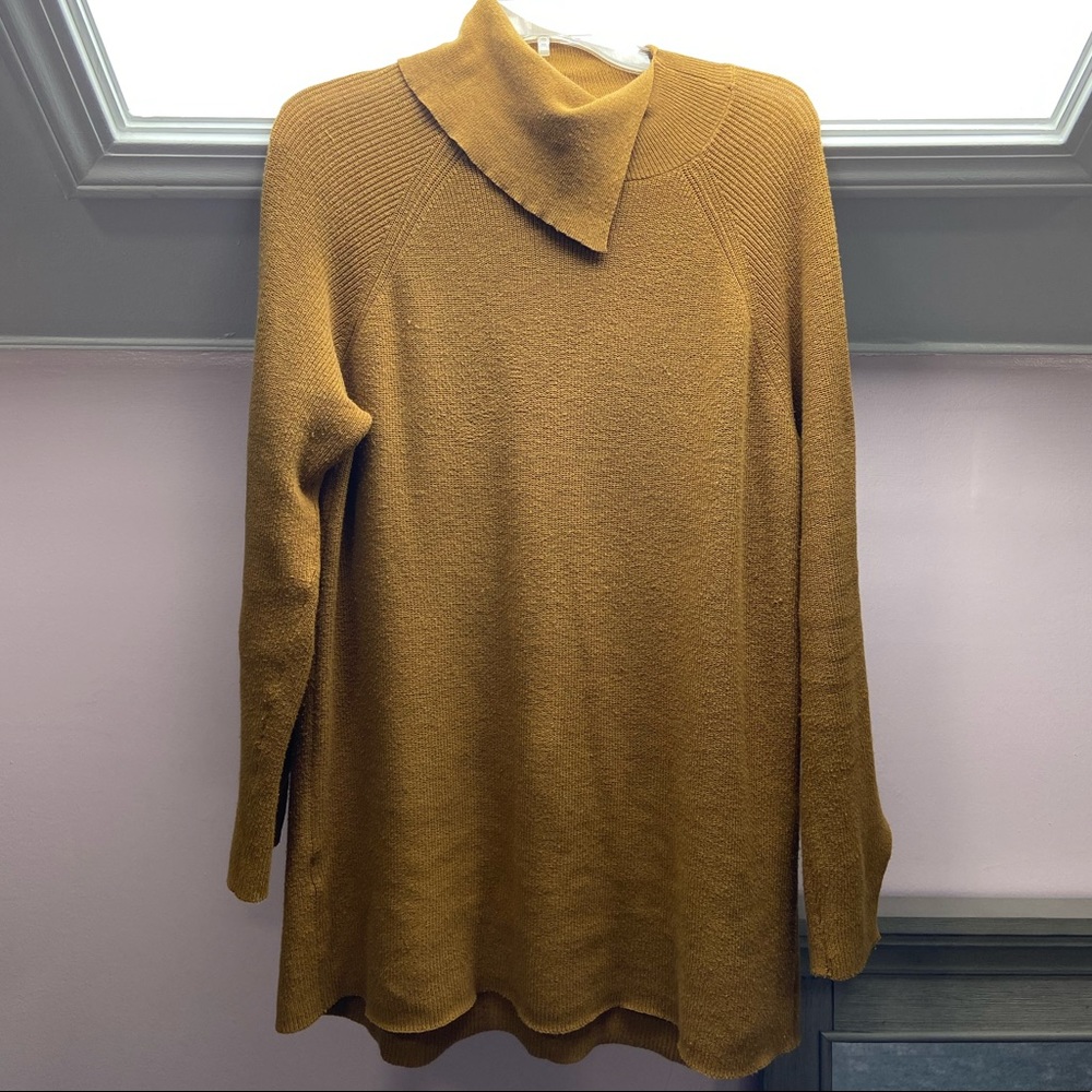 MANGO Women’s Casual Sweater, Mustard/Camel